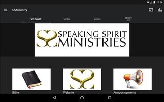 Speaking Spirit Ministries capture d'écran 3
