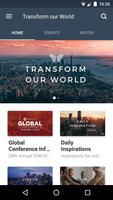 Transform our World poster