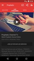 Prophetic Channel Tv captura de pantalla 1