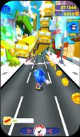 Subway Sonic Ugandan knuckles Temple run Games 3D 截图 1