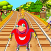 Uganda Knuckles Subway: Train Surfer Rush APK
