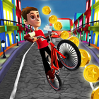 Subway Bike Racing Super Boy Zeichen