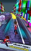 Subway Bike Racing Super Boy syot layar 1