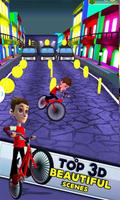 Subway Bike Racing Super Boy capture d'écran 2