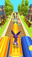 Subway Bunny Race Run تصوير الشاشة 1