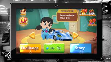 Doramon Buggy Kart Racing اسکرین شاٹ 1