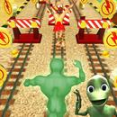 Subway The green alien dance Popoy aplikacja