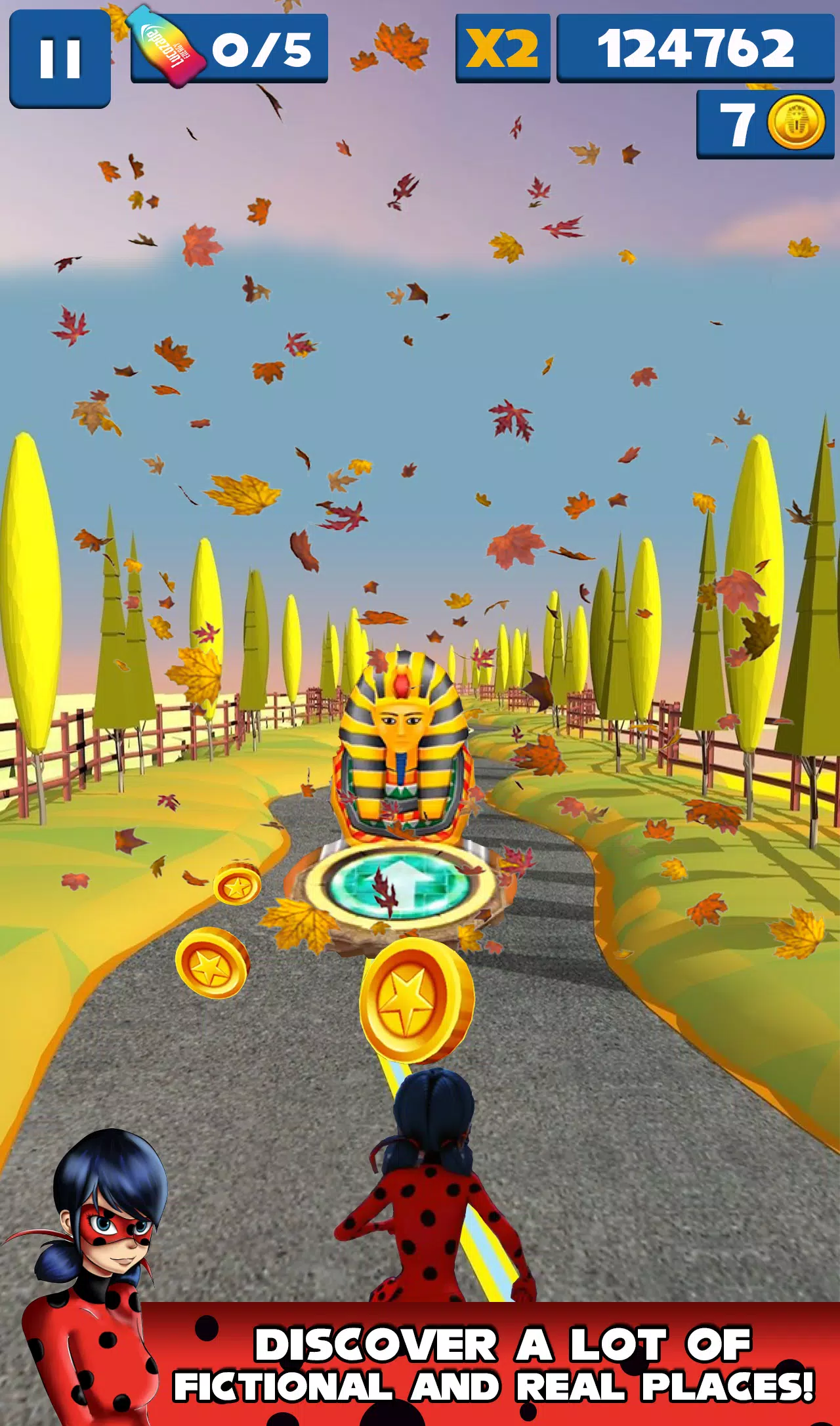 Miraculous Adventure LadyBug : CAT Noir Rush 3D Apk Download for