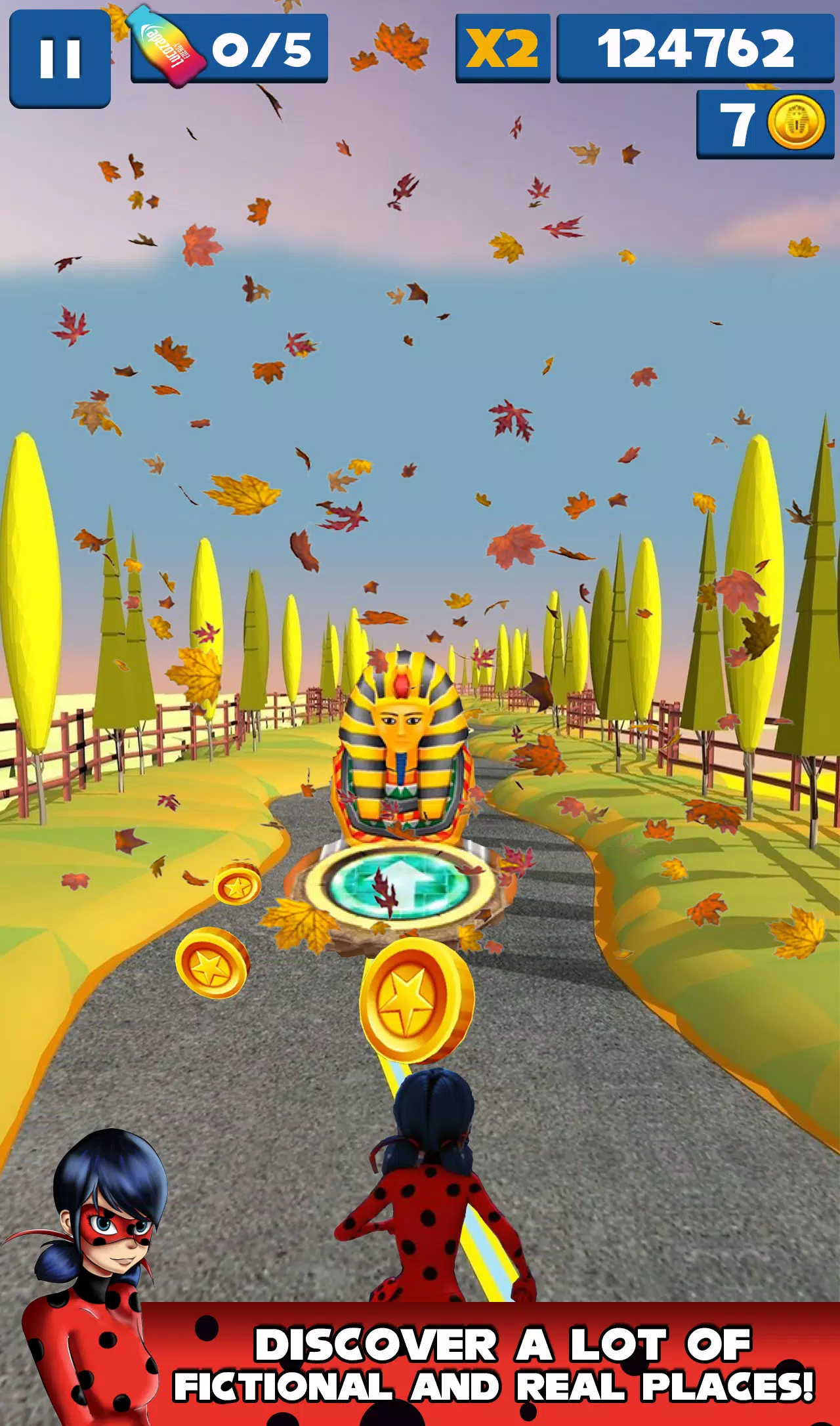 Miraculous LadyBug Adventure Subway Run 3D FREE APK voor Android Download