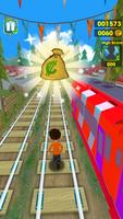 Subway Surf : Mustache Man Run Affiche