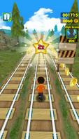 Subway Surf : Mustache Man Run screenshot 1