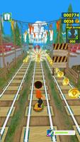 Subway Surf : Mustache Man Run screenshot 2