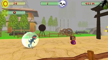 Ninja vs Zombie capture d'écran 2
