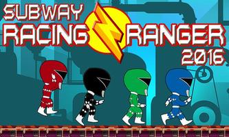 Subway Racing Ranger 2016 স্ক্রিনশট 1