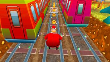 Temple Santa Subway Run : Free Adventure Dash screenshot 1