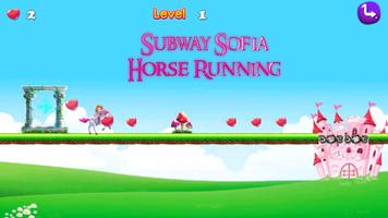 Subway First Sofia Horse Running to Temple Game capture d'écran 1