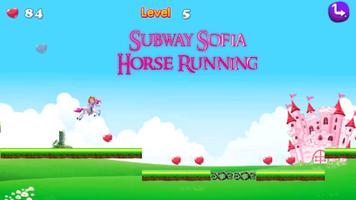 Subway First Sofia Horse Running to Temple Game capture d'écran 2