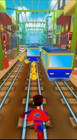 Super Hero Rail Rush Simulator captura de pantalla 2