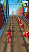 Subway Miraculous Ladybug Game Free स्क्रीनशॉट 3