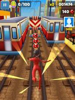 Subway Miraculous Ladybug Game Free पोस्टर