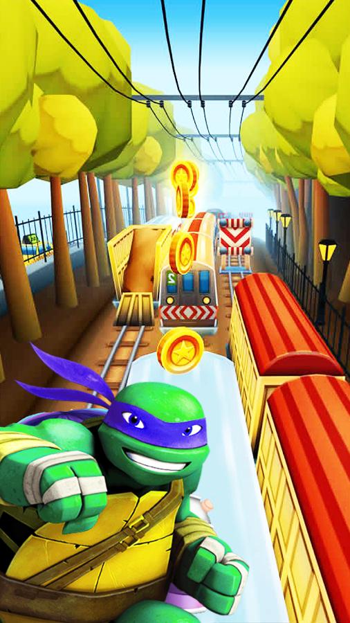 Ninja Subway Turtles Run Surf For Android Apk Download - free download games surfs up full version level roblox