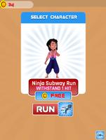 Run Subway Surfer Ninja Affiche