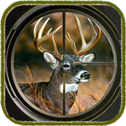 Deer hunter sniper 3D icon