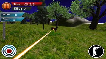 Deer hunter sniper 3D اسکرین شاٹ 2