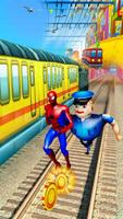 Super Train Superheroes Raider Dash :Subway Surfs capture d'écran 3
