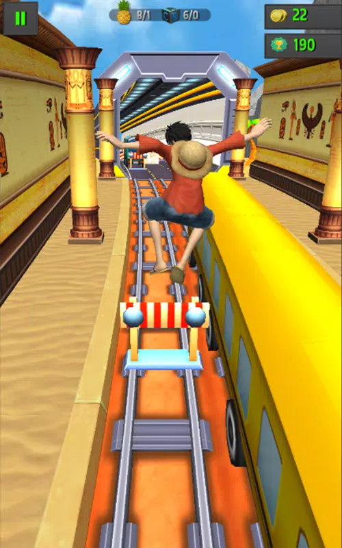 como instalar subway surfers com o skin do Luffy 