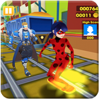 Subway Ladybug Surf Rush Rail 3D biểu tượng