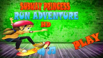 Poster surf princess subway Rapunzel