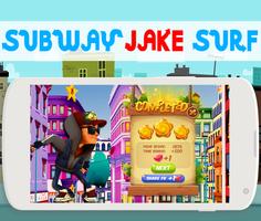 Subway jake Run Adventure 4K ポスター