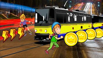 Subway Rail Rush Game FREE! capture d'écran 1