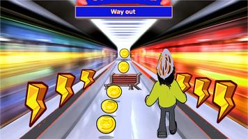 Subway Rail Rush Game FREE! capture d'écran 2