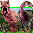 Dino attack-T rex dinosaur Iguanodon Jurassic city APK