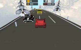 Car Racing Rivals : Snow Affiche