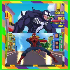 Subway Spider Hero vs Spider Black Avengers
