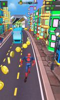 Subway Spider Hero vs Spider Black Avengers Ekran Görüntüsü 2