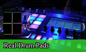 Real Drum Pads Affiche