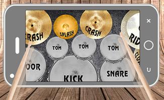 Real Drums Kit Affiche