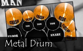 Metal Drum Affiche