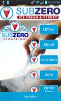 SubZero Ice Cream & Yogurt پوسٹر