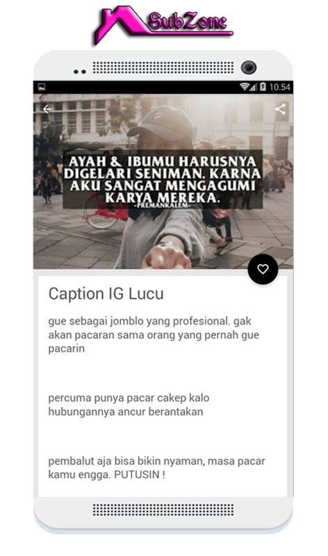 Caption Ig Keren Kekinian For Android Apk Download