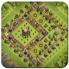 Town Hall 11 Thropy Base COC icon