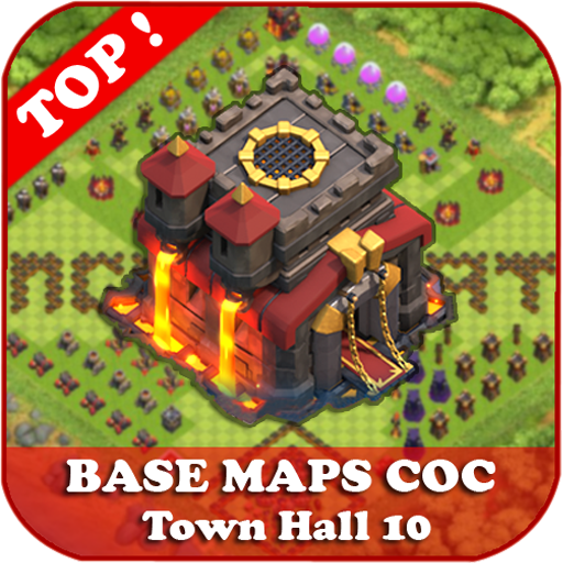 Top Base Maps COC TH 10