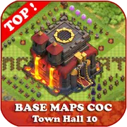 Arriba Mapas Base COC TH 10