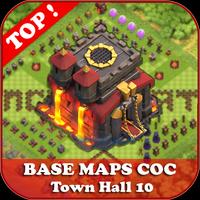 Top Base Maps COC TH 10 Affiche