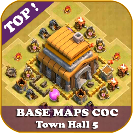Top Base Karten COC TH 5
