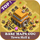 Top Base Maps COC TH 5 APK